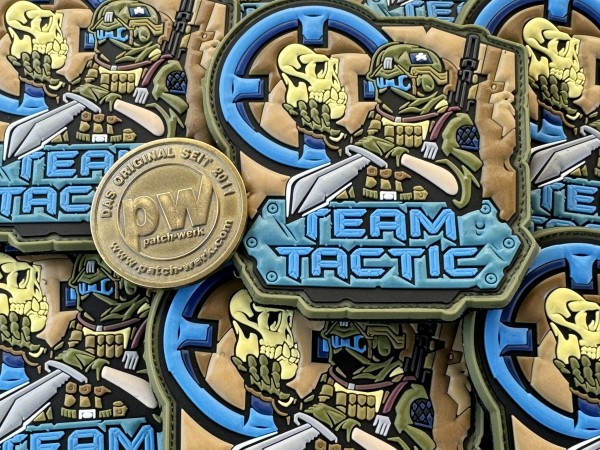 Rubber Patch: "TEAM TACTIC"